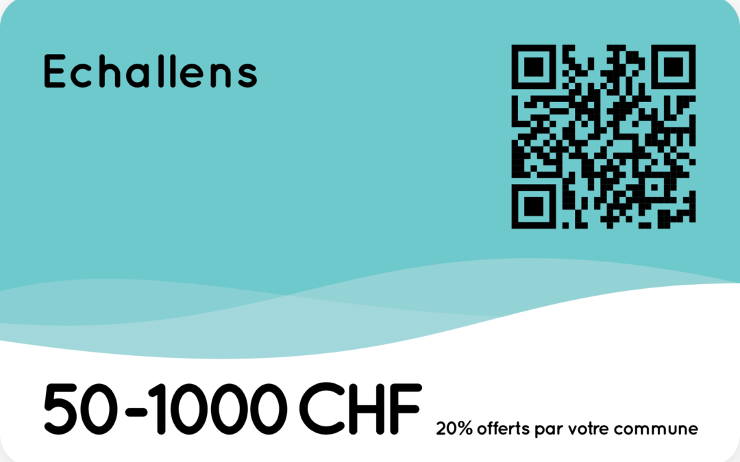 Soutenons les commerces et entreprises d&rsquo;Echallens – 2ème action